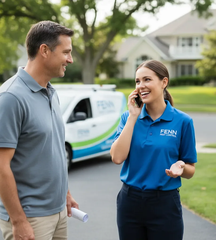 Fenn Pest Control customer support in Wallace